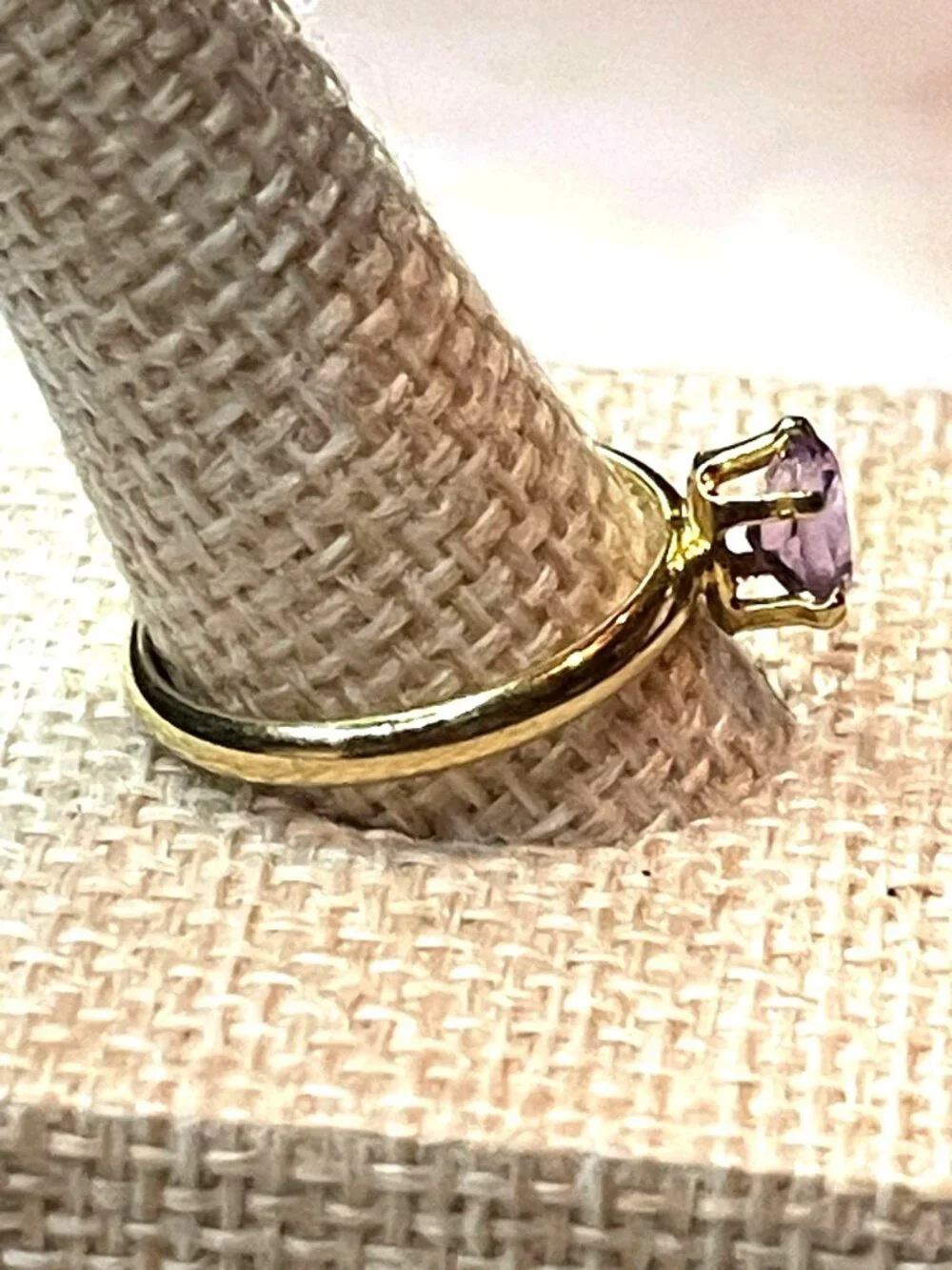 Unsigned vintage gold